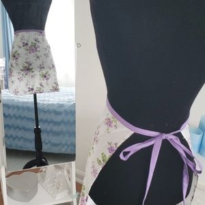 Purple Floral Aprons